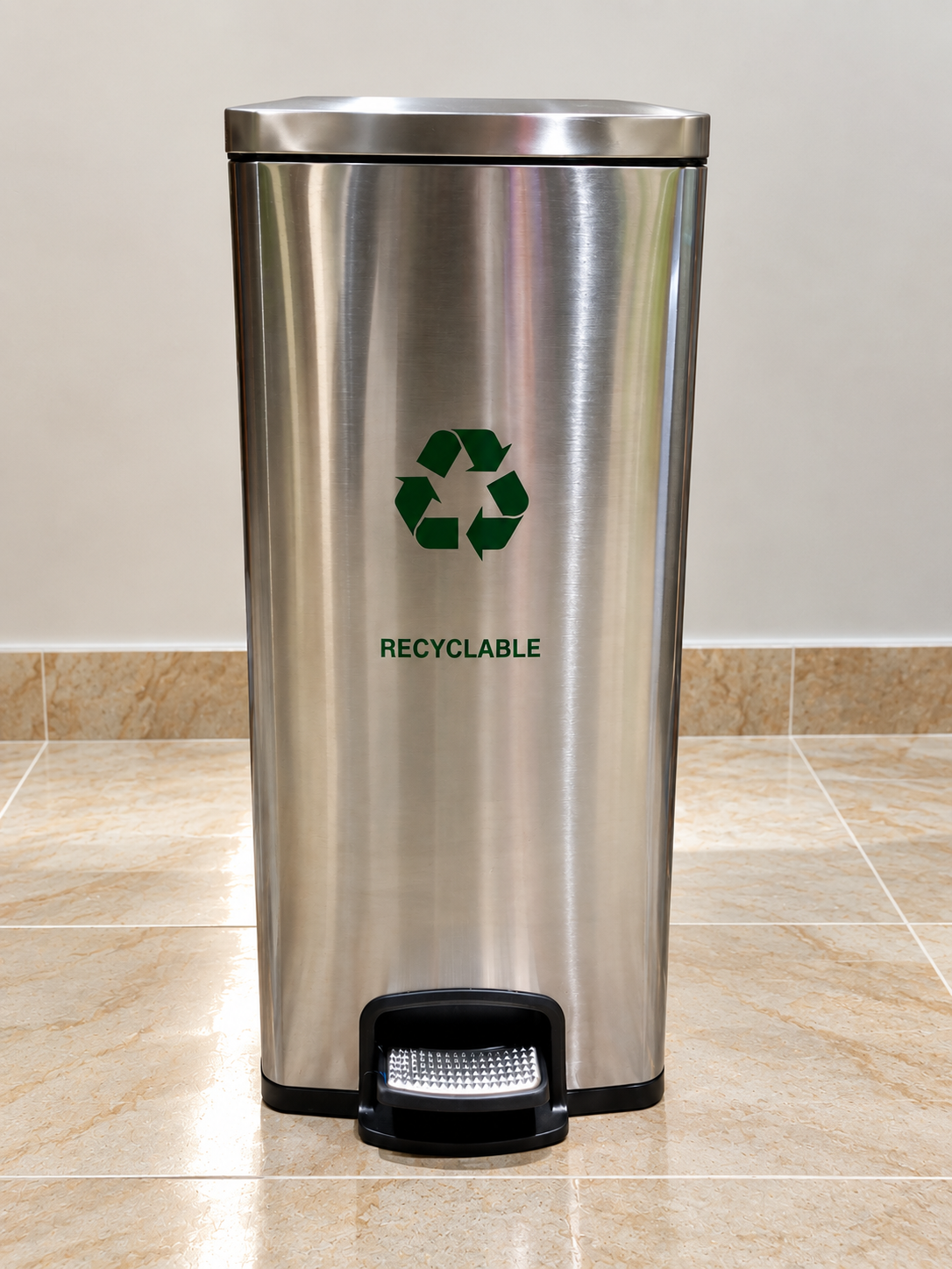 Stainless Steel Pedal Bin by Mikeline