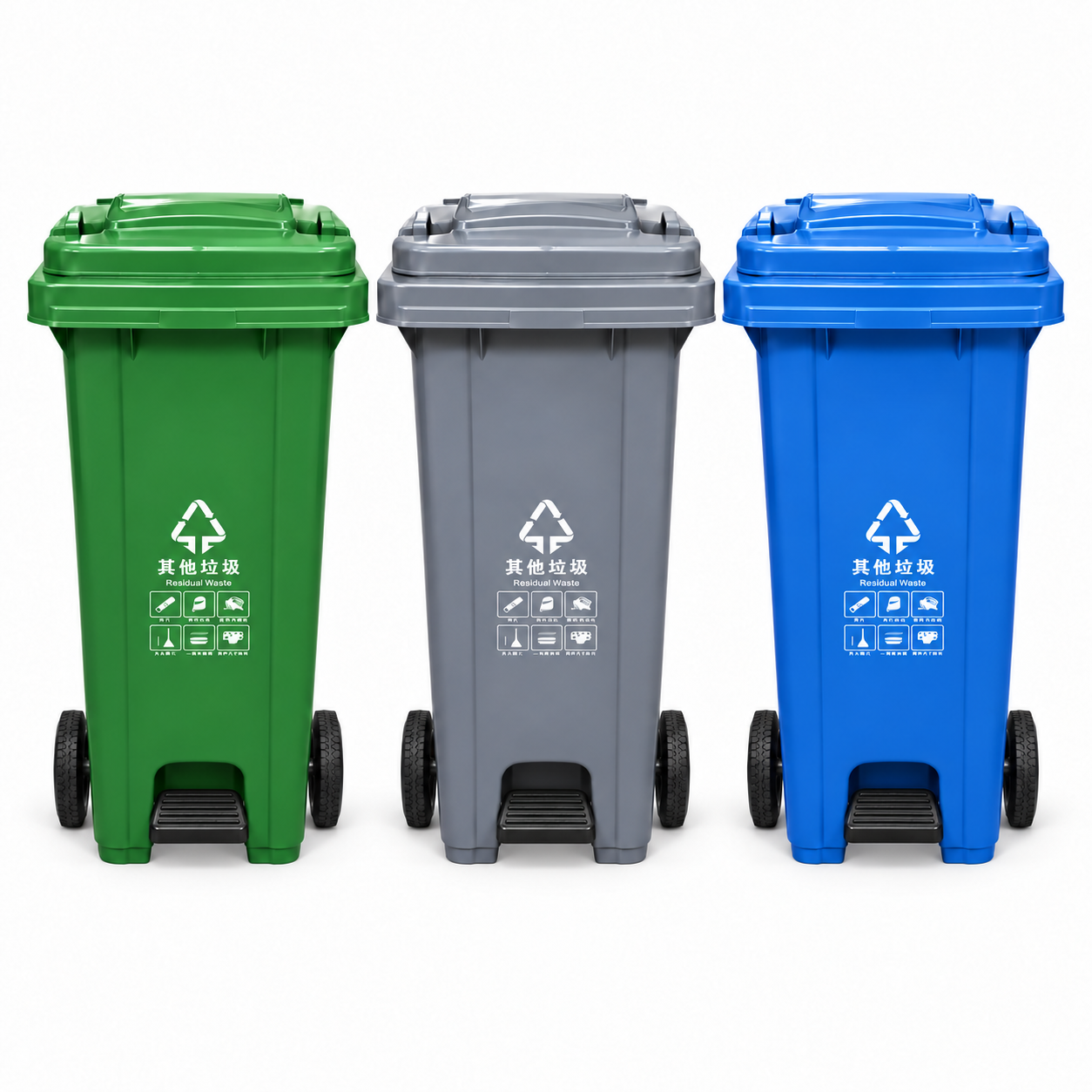 PVC dust bins by Mikeline
