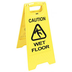 Outdoor floor signs by Mikeline